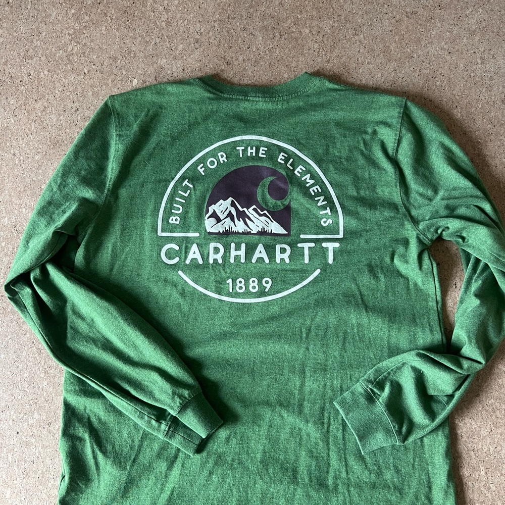 Carhartt men’s long sleeve pocket t size large - Picture 5 of 5